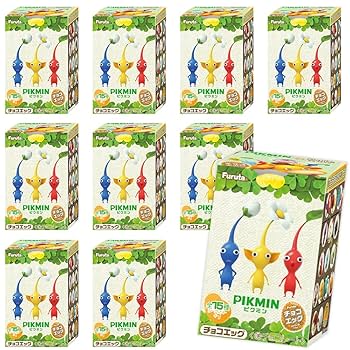 Amazon.co.jp: フルタ ピクミン ピクミンチョコエッグ 10個 入り